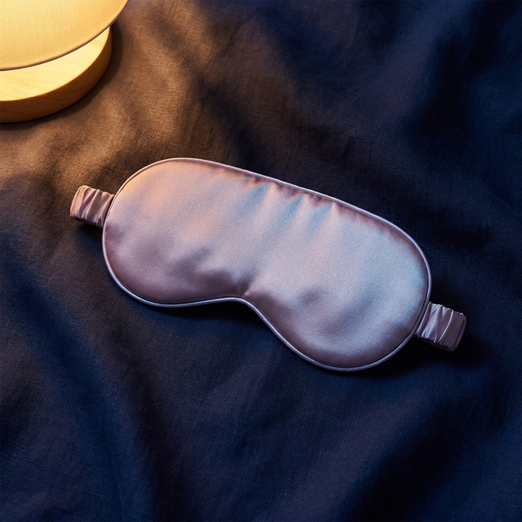 Silk sleep mask — Dusty Pink