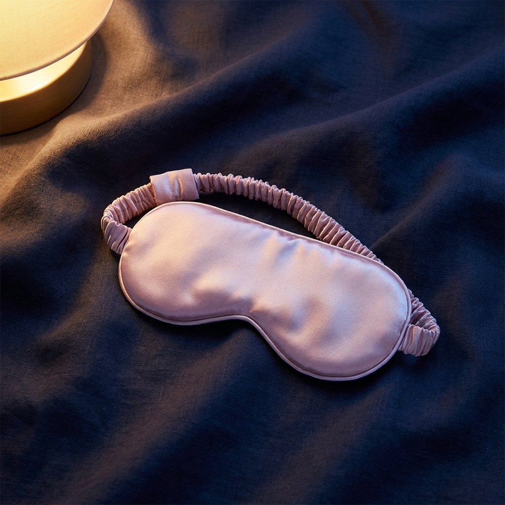Silk sleep mask — Light Pink